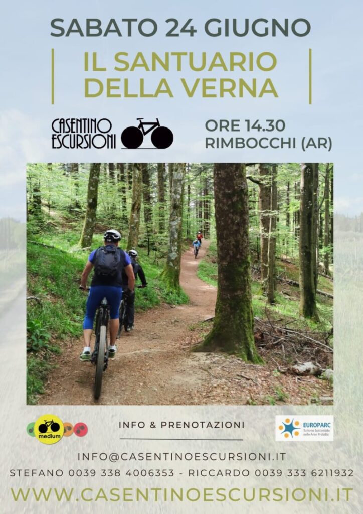 IL SANTUARIO DELLA VERNA – sabato 24 giugno
