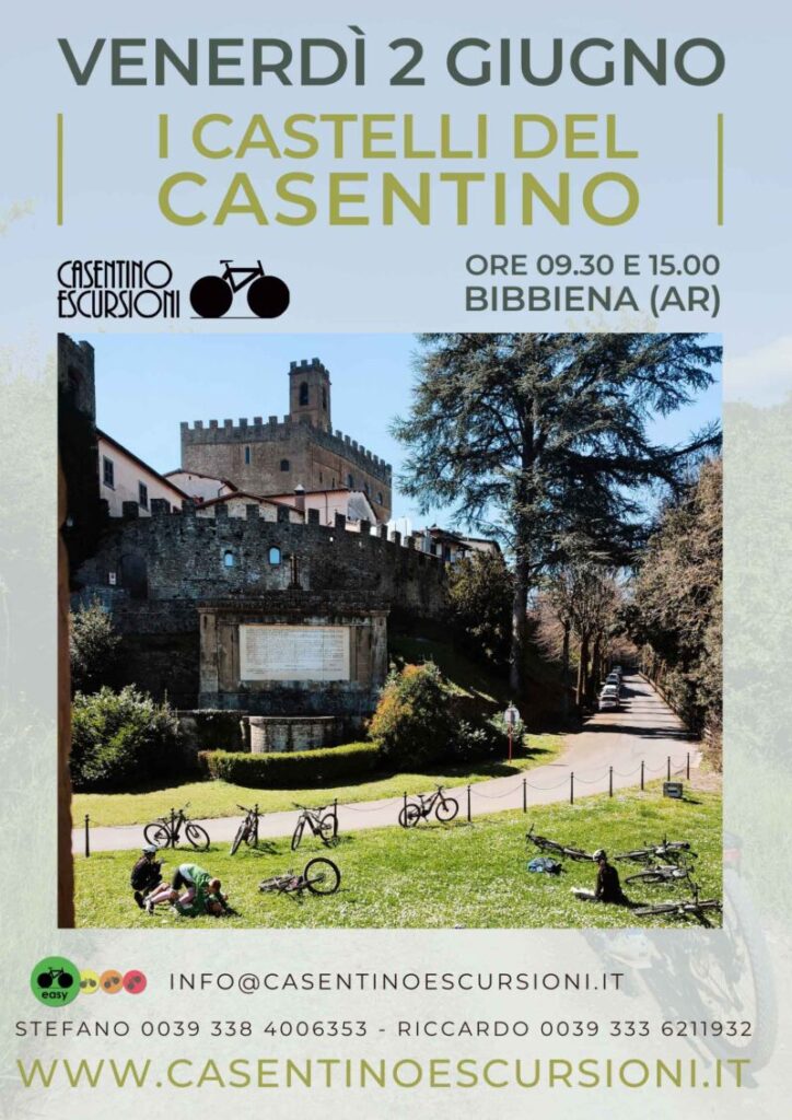 I CASTELLI DEL CASENTINO venerdì 2 giugno
